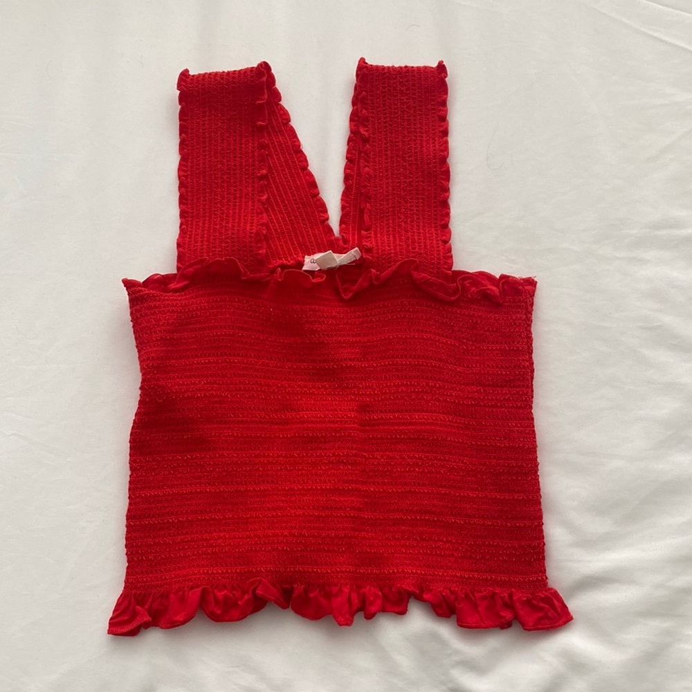 Smocked Stretchy Tank